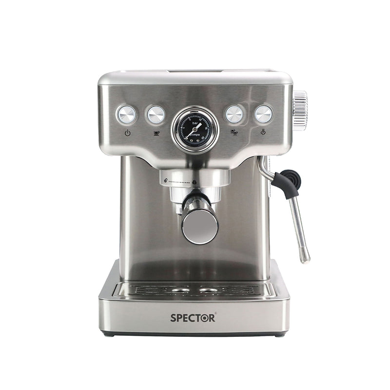 Spector 20 Bar Coffee Machine Espresso Maker with Milk Frother-1826052170588491777