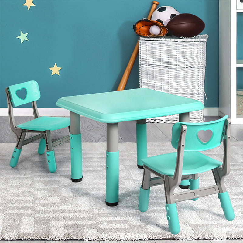 BoPeep Kids Table and Chairs Children Blue-1826052420933914630