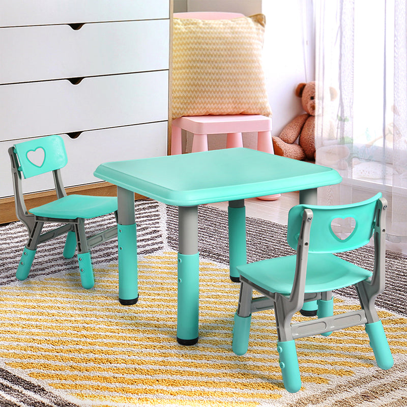 BoPeep Kids Table and Chairs Children Blue-1826052420933914631