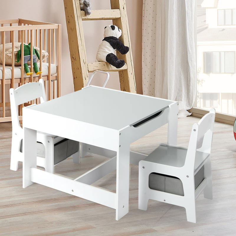 BoPeep Kids Table and Chairs Set Storage-1826048850490691591