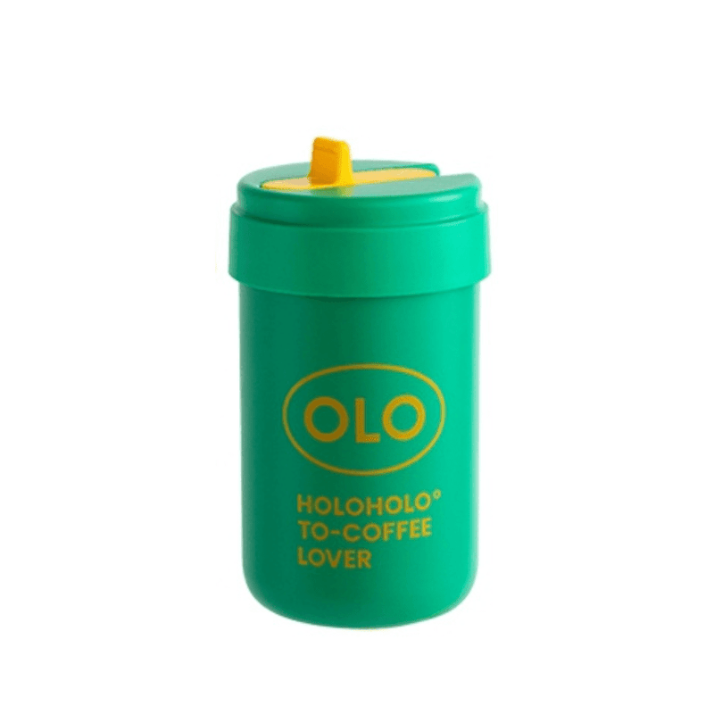 HOLOHOLO Thermo Coffee Cup 380Ml Green-1826048957873262592