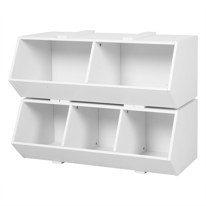 Levede Kids Toy Box Shelf Storage Cabinet-1826052284182827008