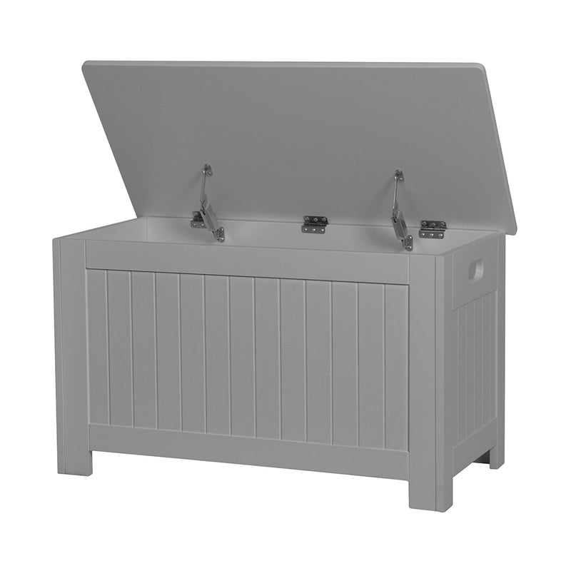 Levede Kids Toy Box Storage Chest Cabinet Grey-1826049044506611712