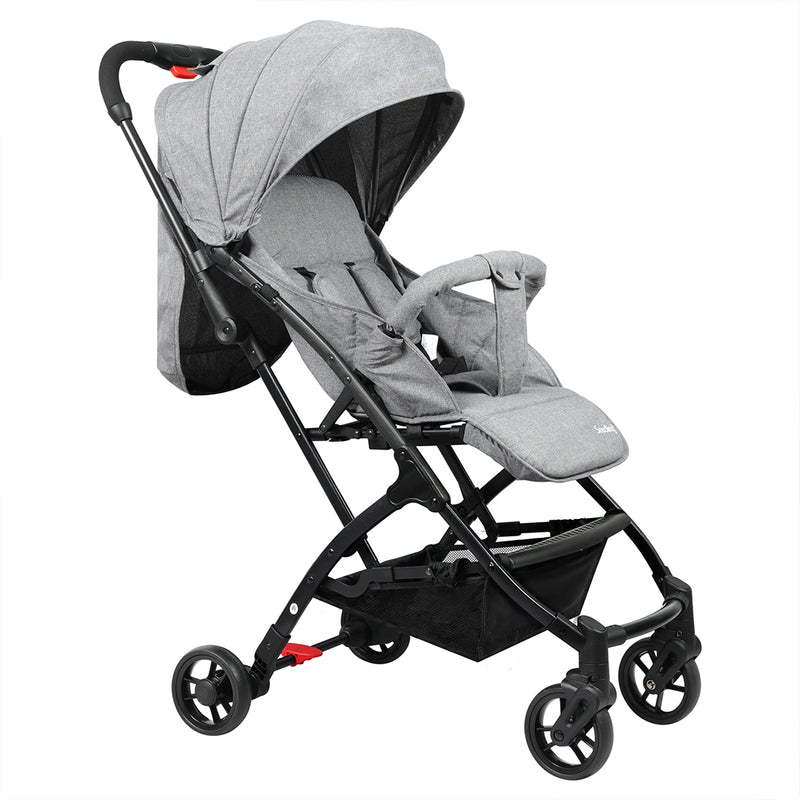 BoPeep Baby Stroller Travel Pram Push Grey-1826052424192888832