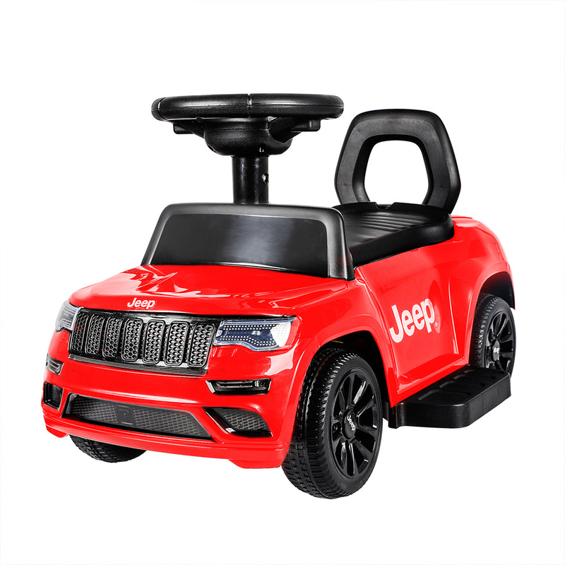 Jeep Baby Ride On Car 6V Electric Motor Push Walker Red-1823862882580959232