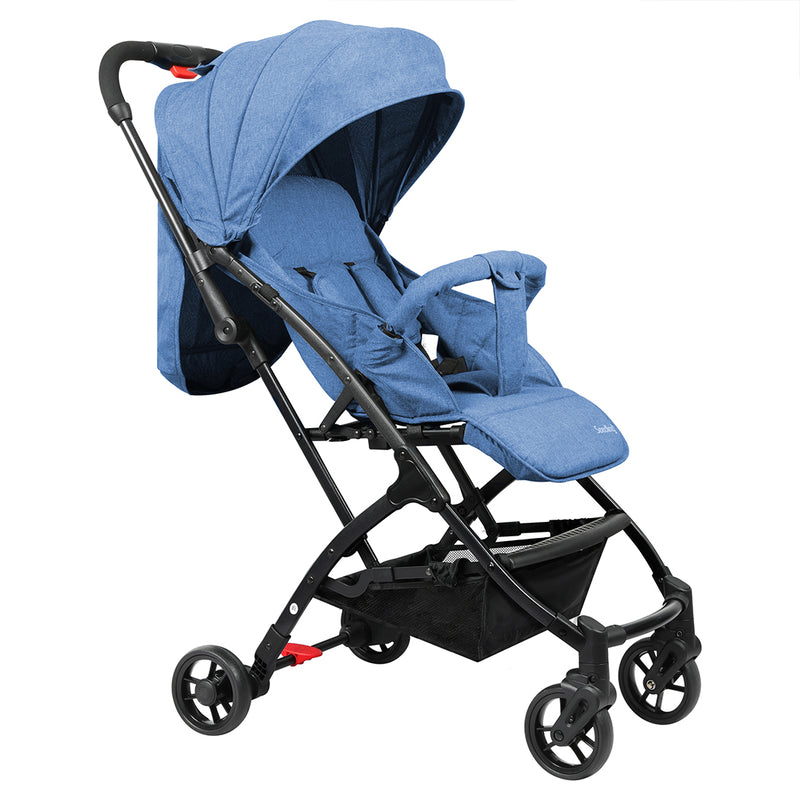 BoPeep Baby Stroller Kids Pram Push Blue-1826052424058671104