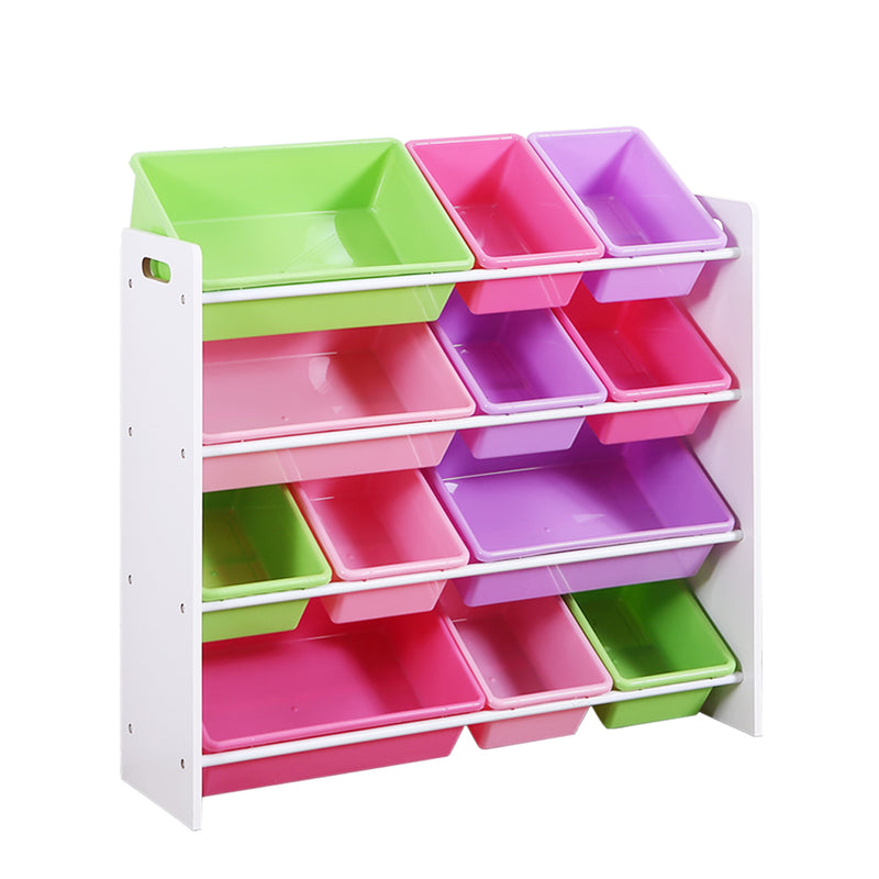 Levede 12Bins Kids Toy Box Bookshelf-1826048989879996416