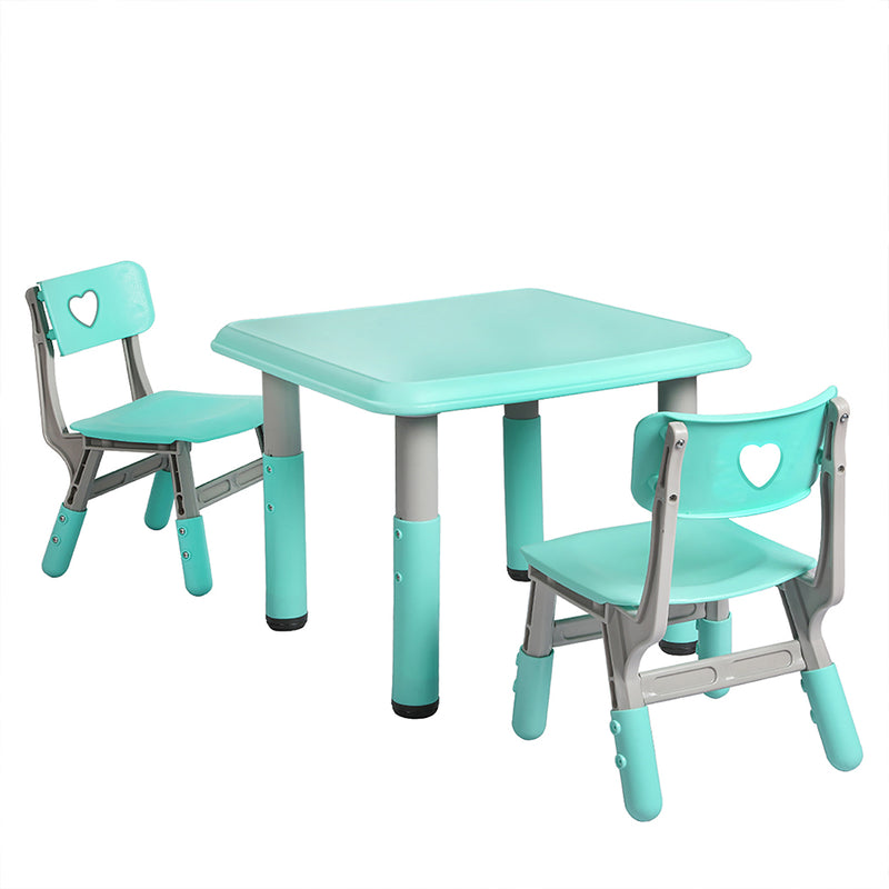 BoPeep Kids Table and Chairs Children Blue-1826052420933914624