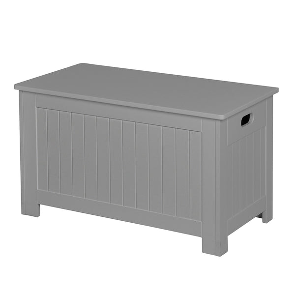 Levede Kids Toy Box Storage Chest Cabinet Grey-1826049044506611713