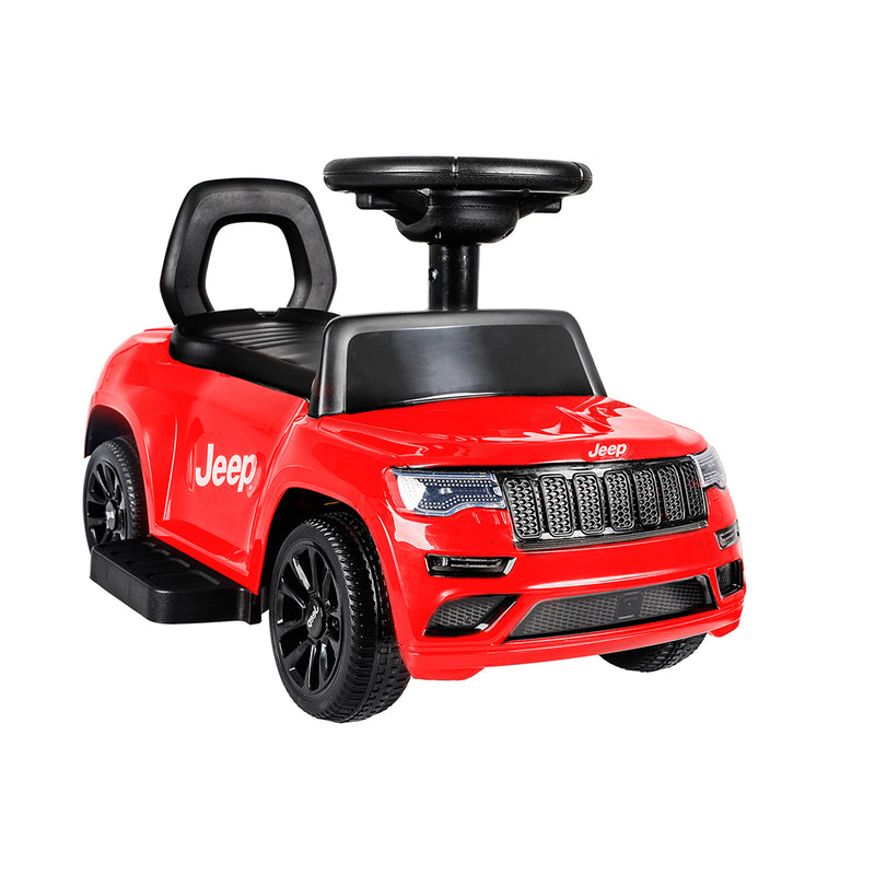 Jeep Baby Ride On Car 6V Electric Motor Push Walker Red-1823862882580959233