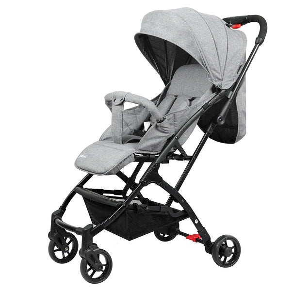 BoPeep Baby Stroller Travel Pram Push Grey-1826052424192888833