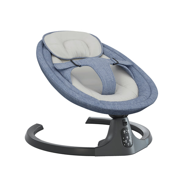 BoPeep Baby Swing Cradle Rocker Bed Blue-1826052419382022145