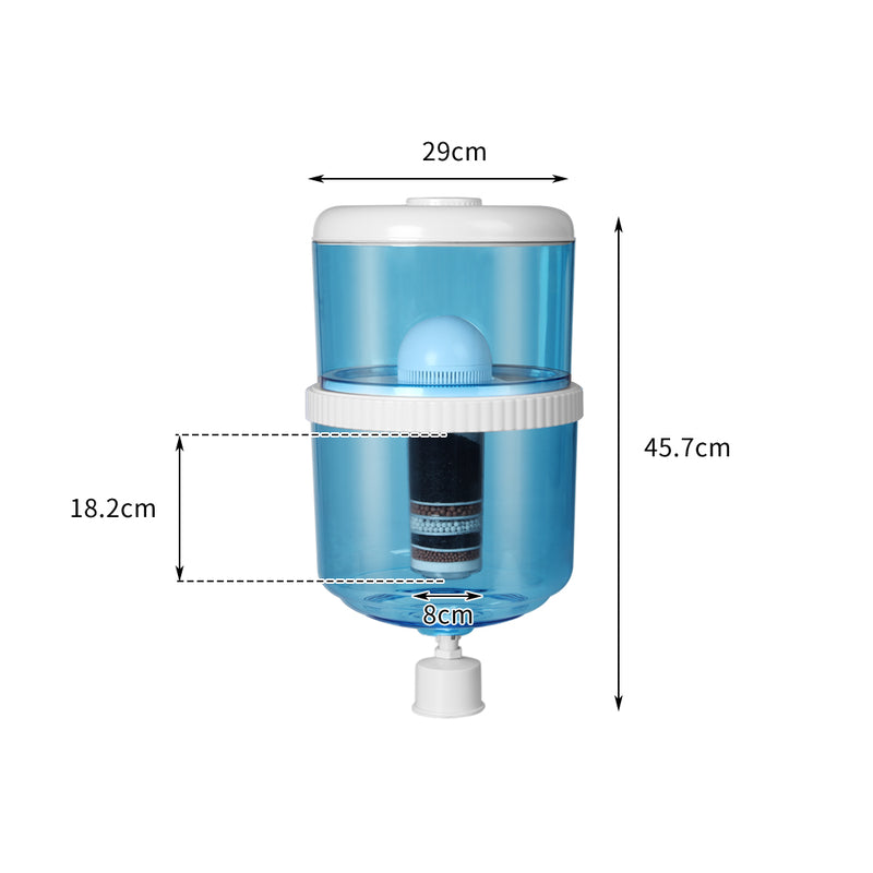 20L Water Filter Purifier Ceramic Carbon 20 Litre-1826048800729468930