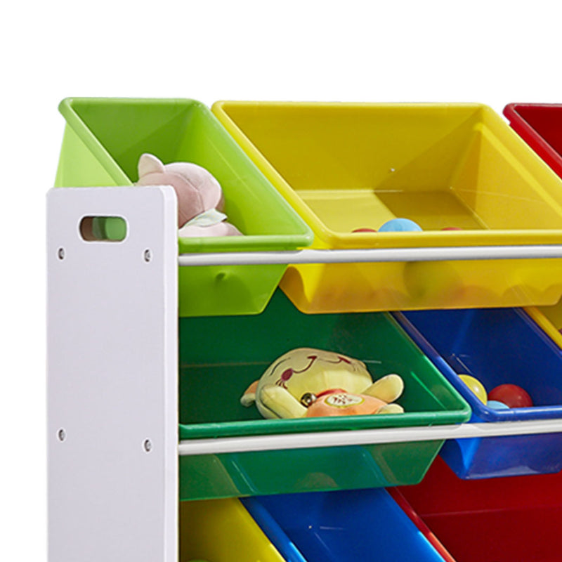 Levede 12Bins Kids Toy Box Bookshelf-1826052283784368131