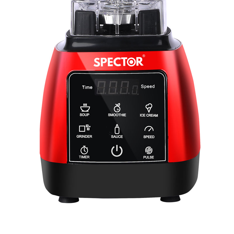 Spector 2L Commercial Blender Mixer Red-1826052171012116483