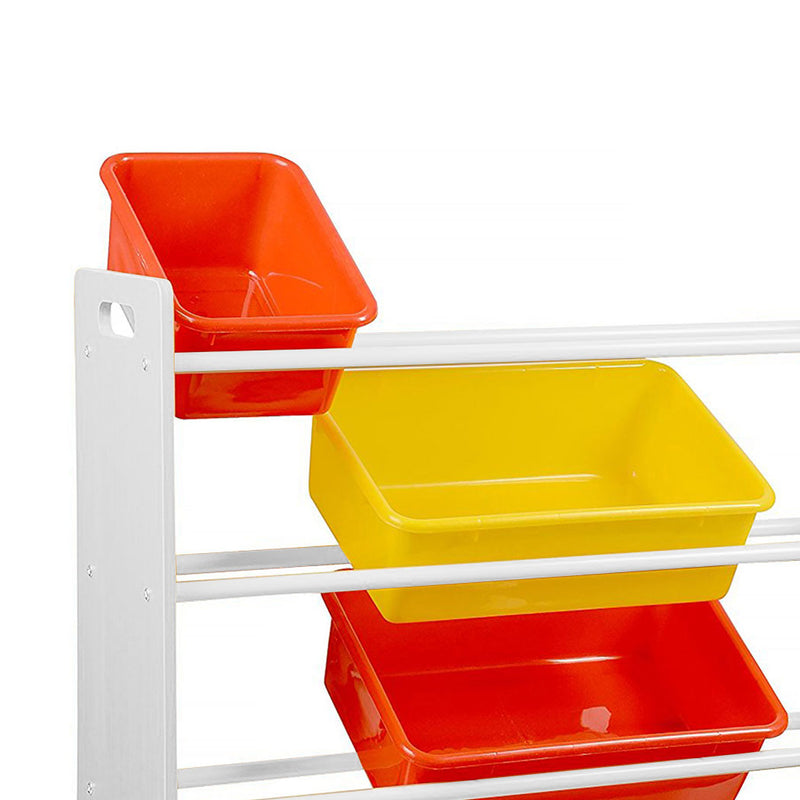 Levede 12Bins Kids Toy Box Bookshelf-1826052283784368132