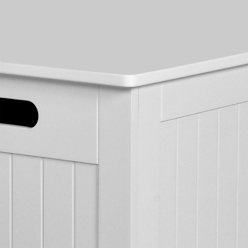 Levede Kids Toy Box Storage Chest Cabinet White-1826049044636635141