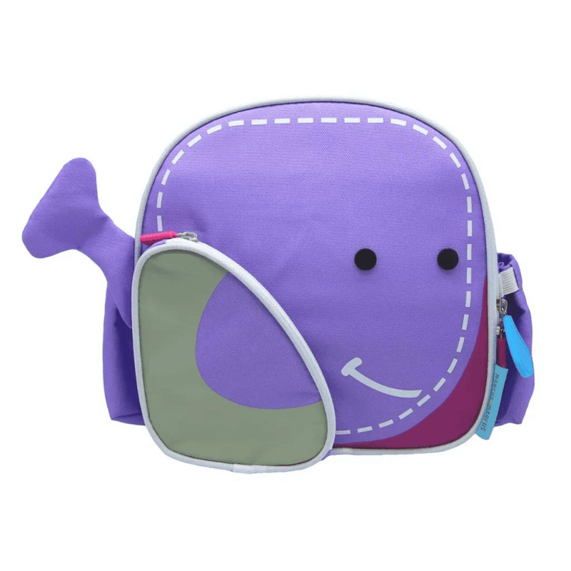 Marcus & Marcus- Insulated Backpacks/Lunch bags Willo the Whale-Purple-1826049086449651712