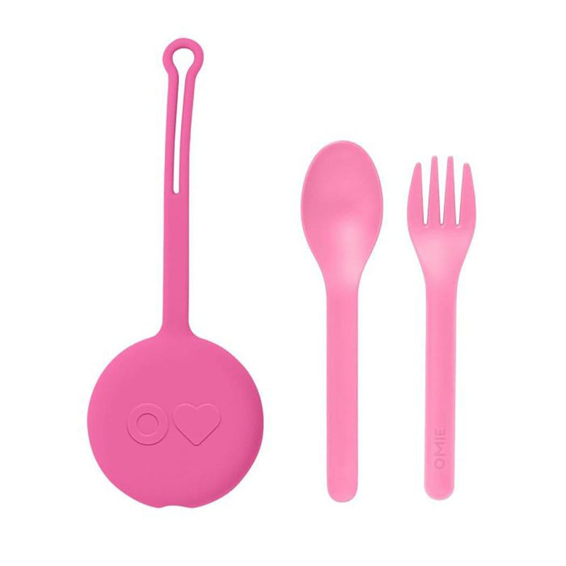 Omiebox Omiepod 3 PCE Cutlery Set Mint Green-1826049158415519744