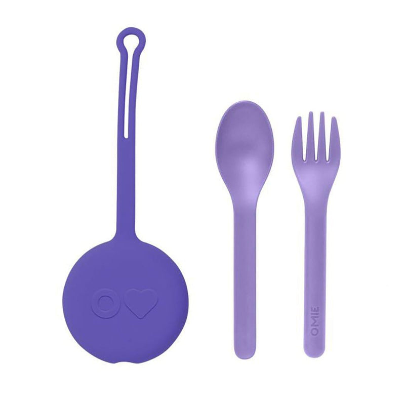 Omiebox Omiepod 3 PCE Cutlery Set Capri Blue-1826049158155472897