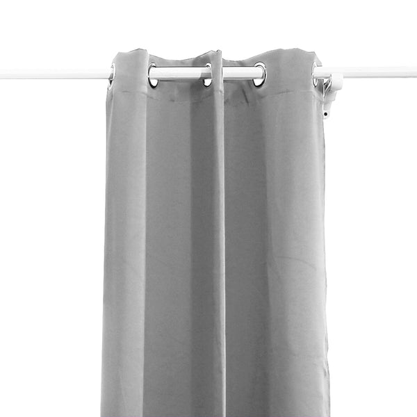 DreamZ Blockout Curtain Blackout Curtains Eyelet Room 102x275cm Grey