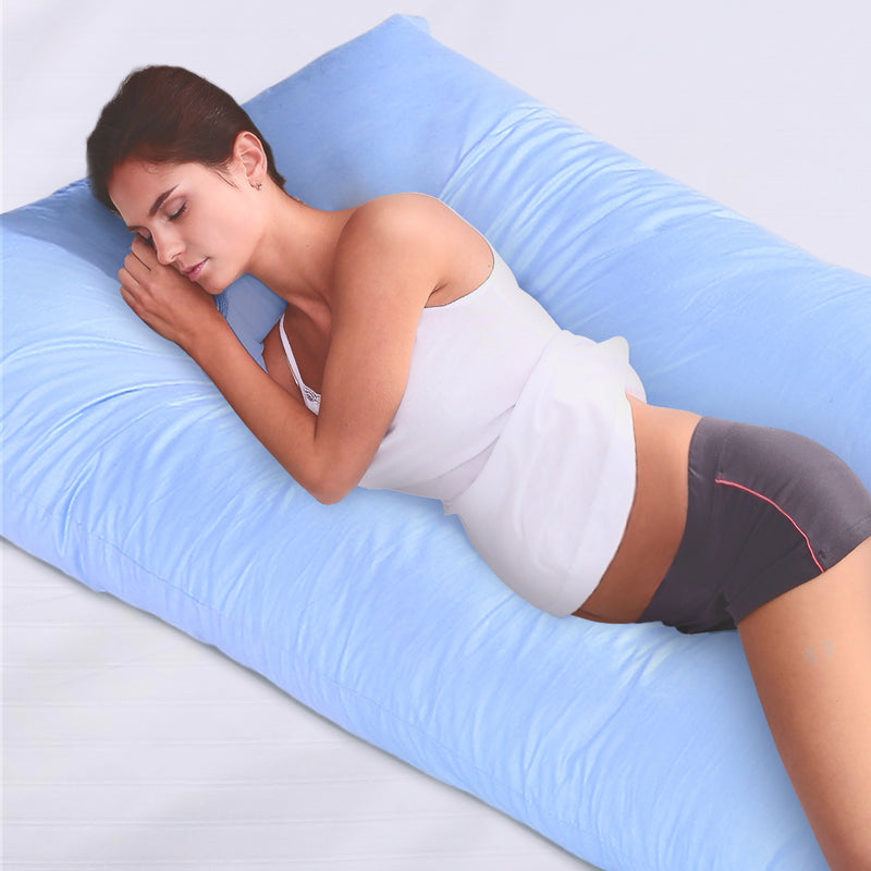 Maternity Pregnancy Pillow Cases Nursing Sleeping Body Support Feeding Boyfriend