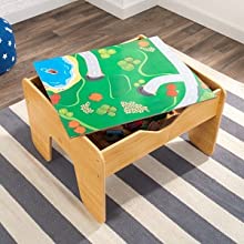 2-in-1 Activity Table with Board for kids 64 x 60 x 40 cm