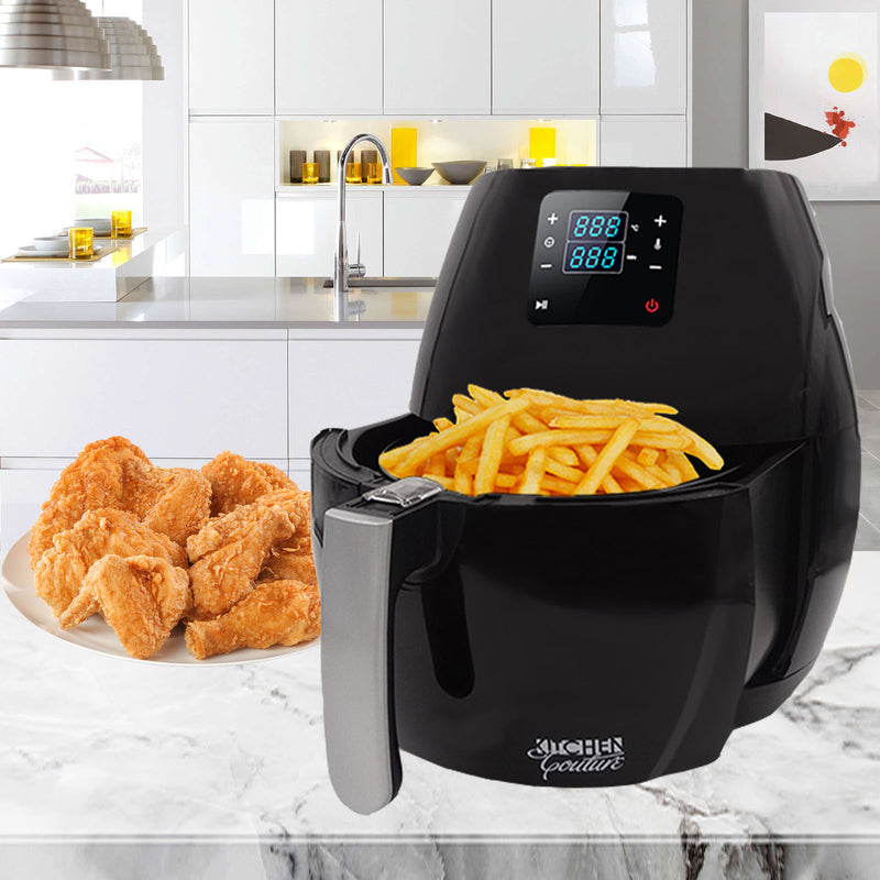 Kitchen Couture 7L Digital Air Fryer - Black