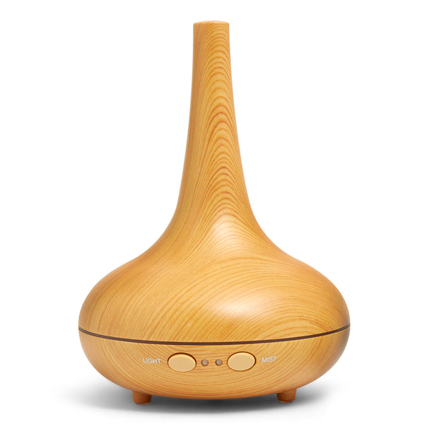 Milano Decor Ultrasonic Aroma Diffuser - Light Wood Grain