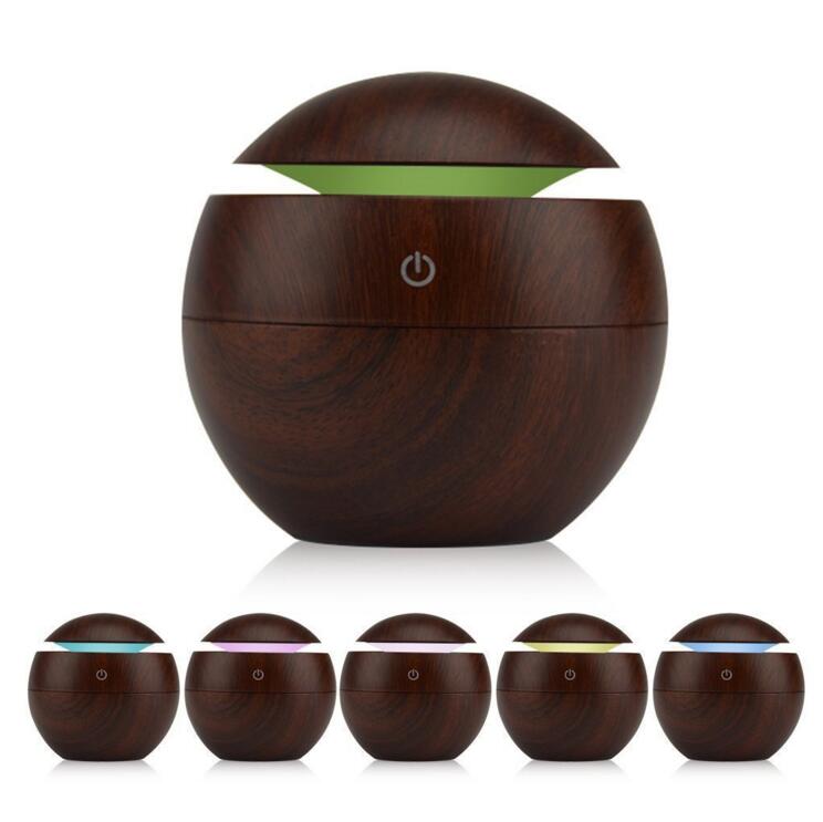 Milano - USB Diffuser + 10 PK Oil - Dark Wood Grain