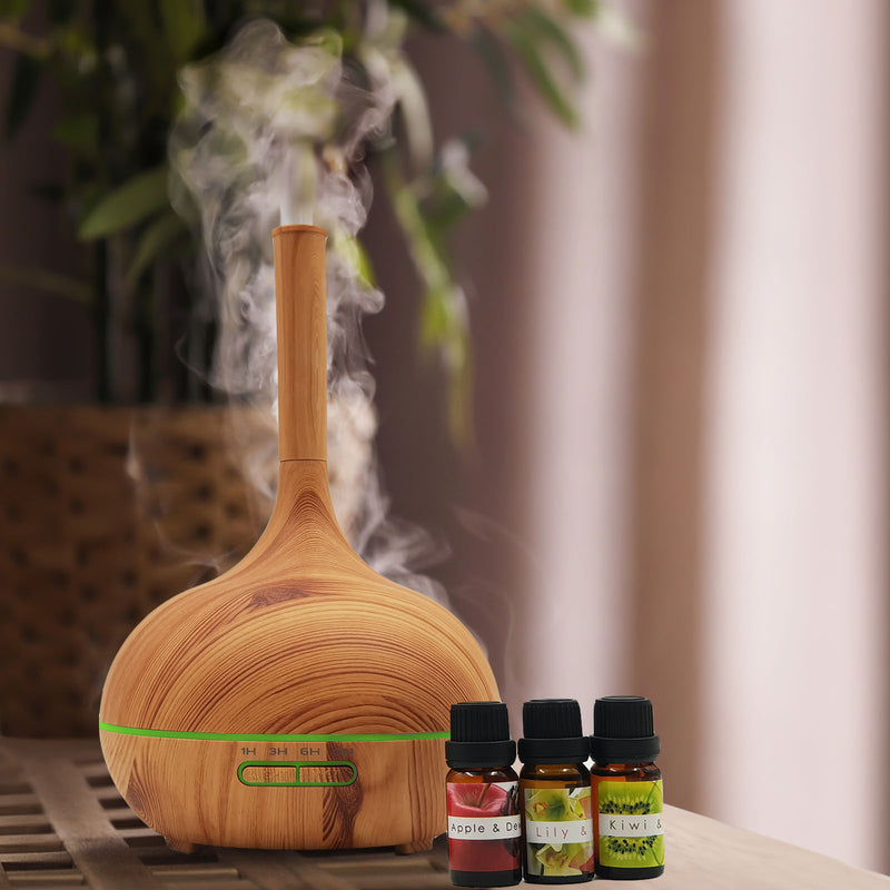 Milano Supreme Ultrasonic Aroma Diffuser - Light Wood