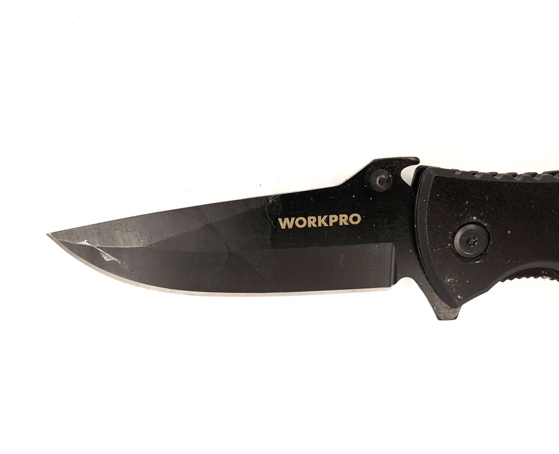 WORKPRO FOLDING KNIFE ALUMINUM HANDLE