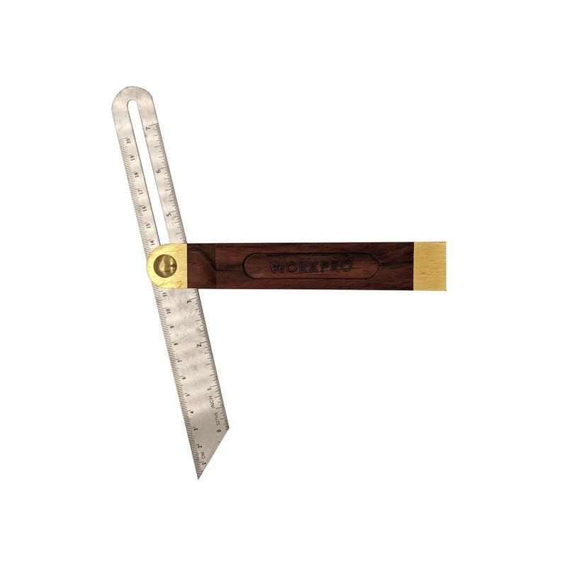 WORKPRO SLIDING T-BEVEL WITH WOODEN HANDLE 9INCH