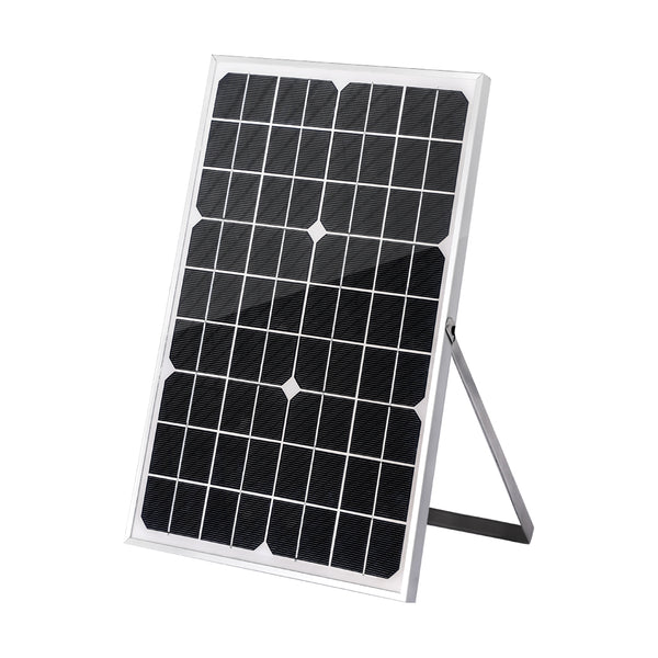 20W Solar Panel Kit Mono Caravan Boat Camping Charging Source 18V Controller