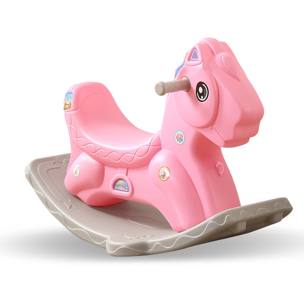 BoPeep Kids Rocking Horse Toddler Baby Horses Pony Ride On Toy Balance Rocker