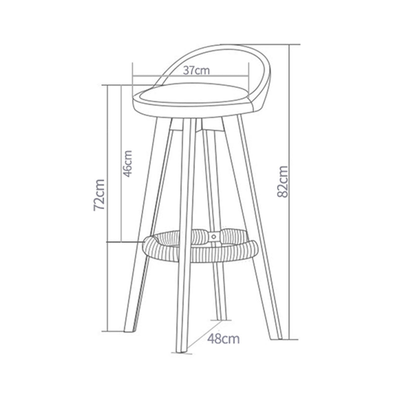 4x Levede Leather Swivel Bar Stool Kitchen Stool Dining Chair Barstools Cream