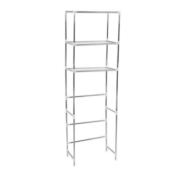 3 Tier Toilet Bathroom Laundry Washing Machine Storage Rack Shelf Unit Organizer