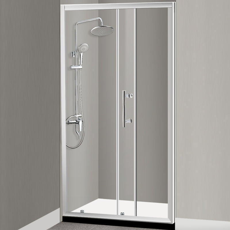 Levede Bath Shower Enclosure Screen Seal Strip Glass Shower Door 1100x1900mm