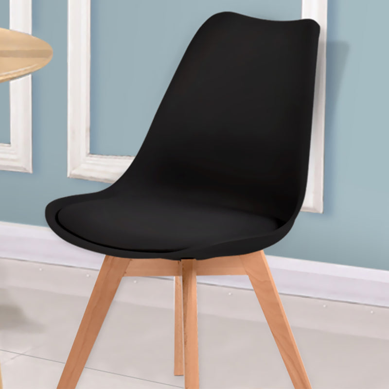 Levede 2x Retro Replica PU Leather Dining Chair Office Cafe Lounge Chairs