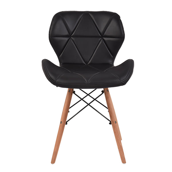 Levede 4x Retro Replica PU Leather Dining Chair Office Cafe Lounge Chairs