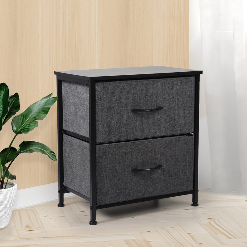 Levede Storage Cabinet Tower Bedside Table Chest of Drawers Dresser Tallboy