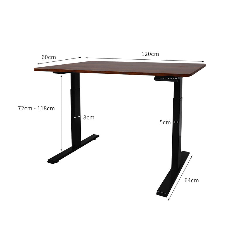 Levede Standing Desk Motorised Height Electric Computer Table Adjustable Stand