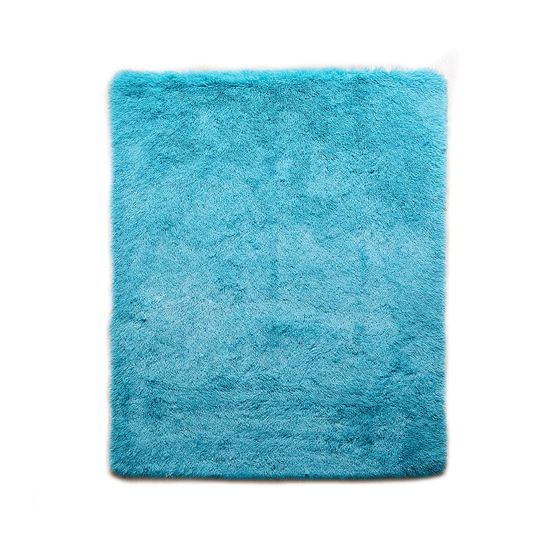 Marlow Soft Shag Shaggy Floor Confetti Rug Carpet Decor 200x230cm Blue