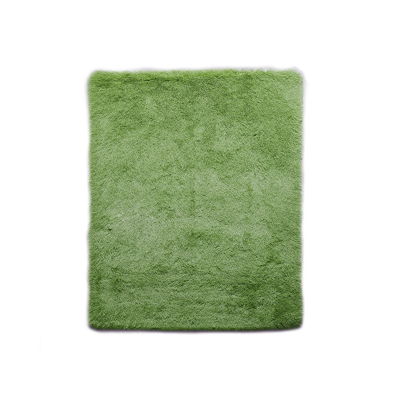 Marlow Soft Shag Shaggy Floor Confetti Rug Carpet Decor 200x230cm Green