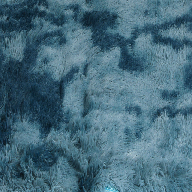 Marlow Floor Rug Shaggy Rugs Soft Large Carpet Area Tie-dyed 120x160cm Blue