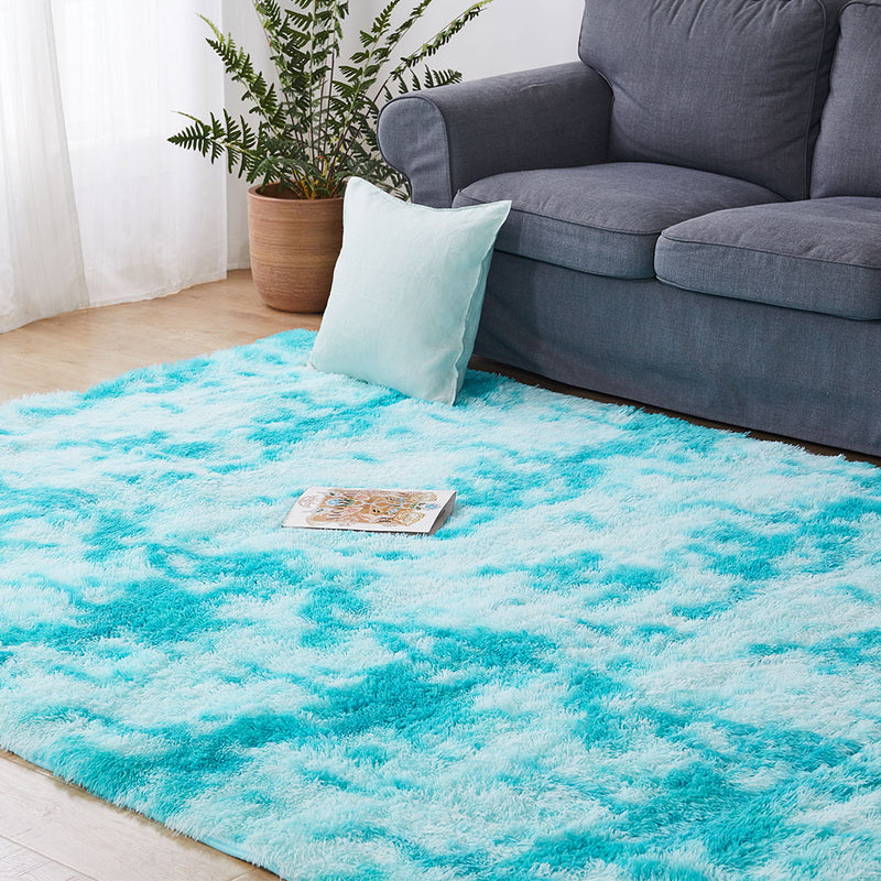 Floor Rug Shaggy Rugs Soft Large Carpet Area Tie-dyed Maldives 120x160cm