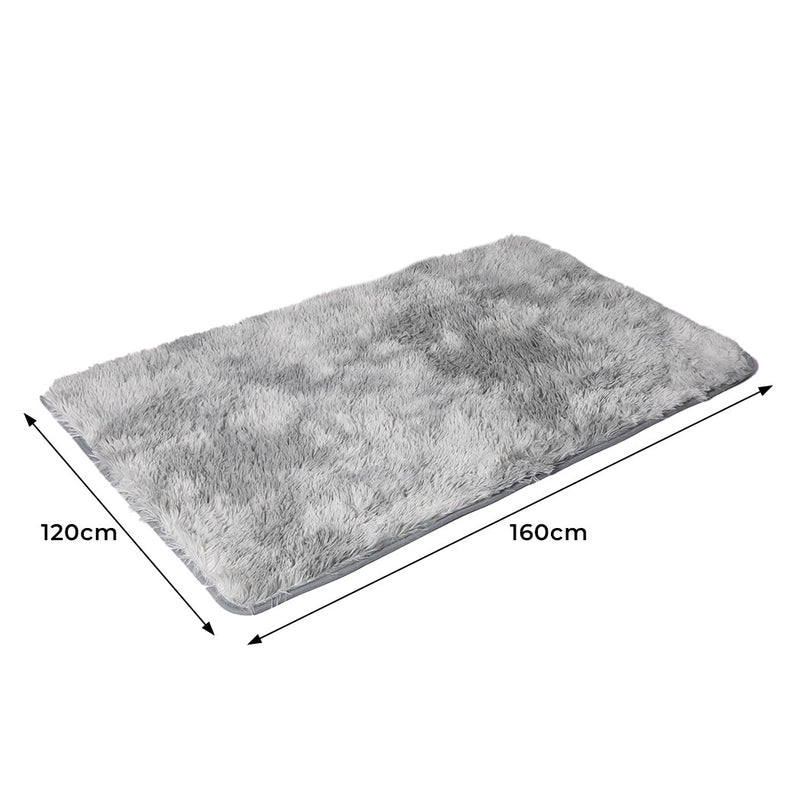 Floor Rug Shaggy Rugs Soft Large Carpet Area Tie-dyed Mystic 120x160cm