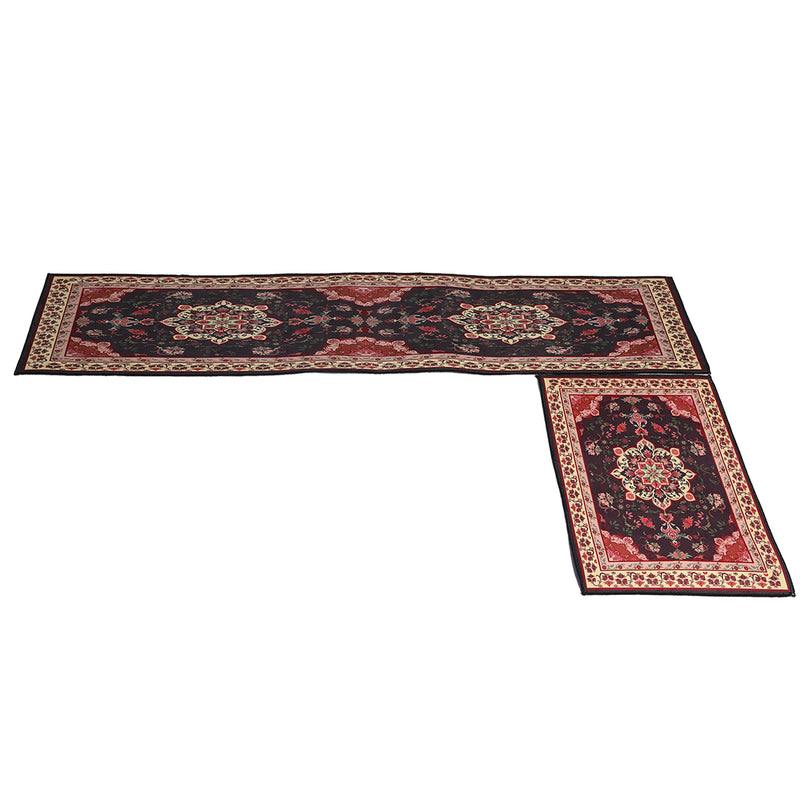 Marlow 2x Kitchen Mat Floor Rugs Area Carpet Non-Slip Door Mat 45x120cm /45x75cm