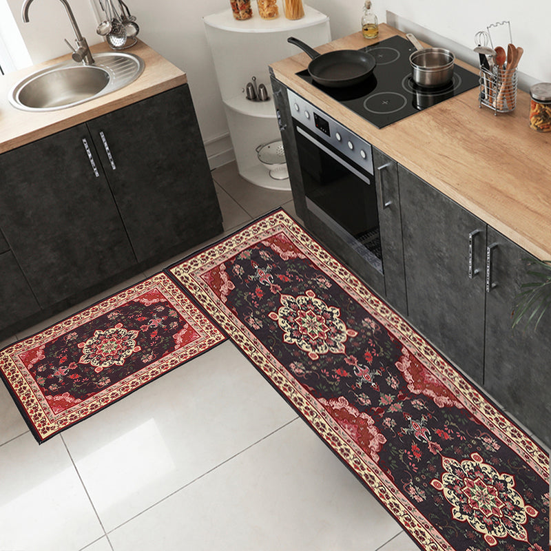 Marlow 2x Kitchen Mat Floor Rugs Area Carpet Non-Slip Door Mat 45x120cm /45x75cm