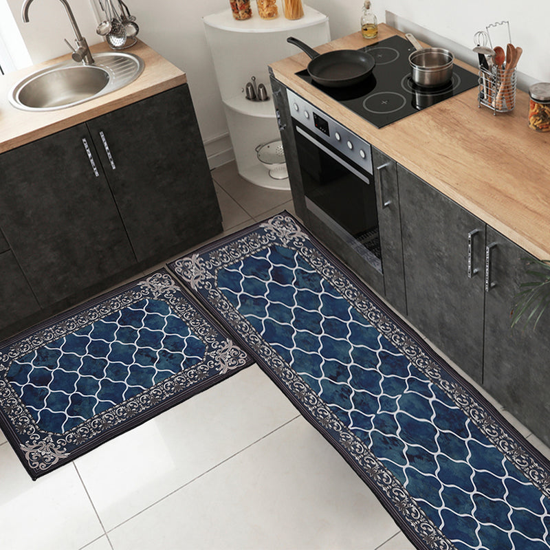 Marlow 2x Kitchen Mat Floor Rugs Area Carpet Non-Slip Door Mat 45x180cm /45x75cm